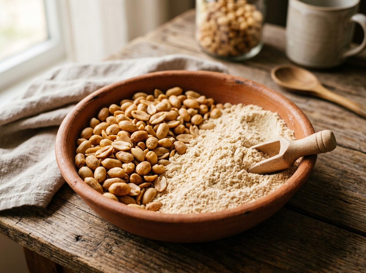 Roasted Saurashtra Peanut Flour Fraction